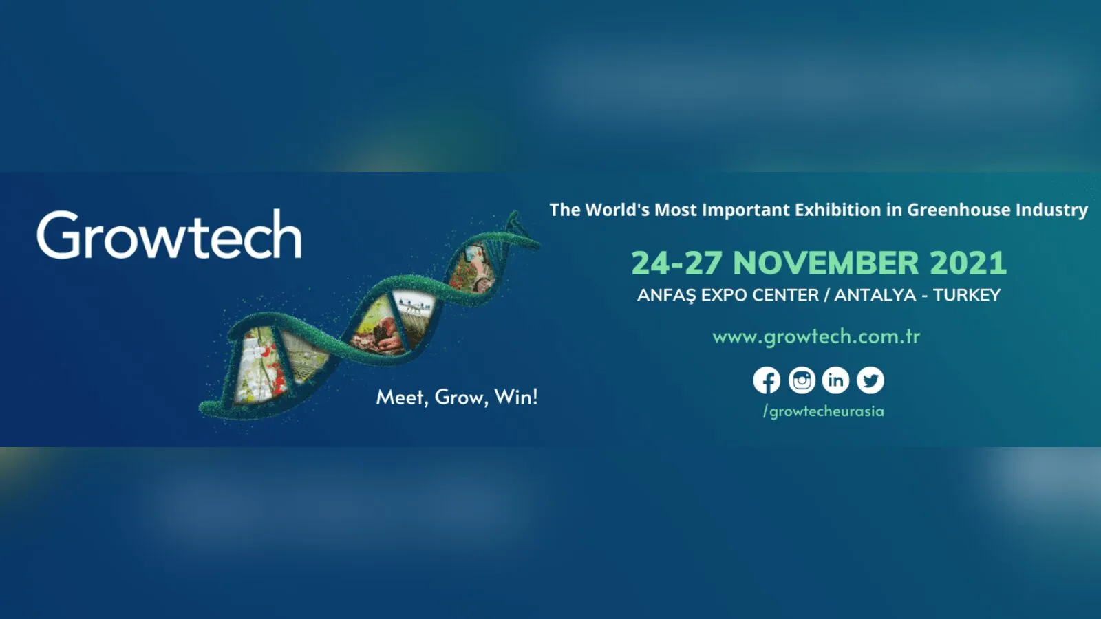 Come and visit us in Growtech...